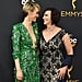 Sarah Paulson and Marcia Clark at the Emmy Awards 2016