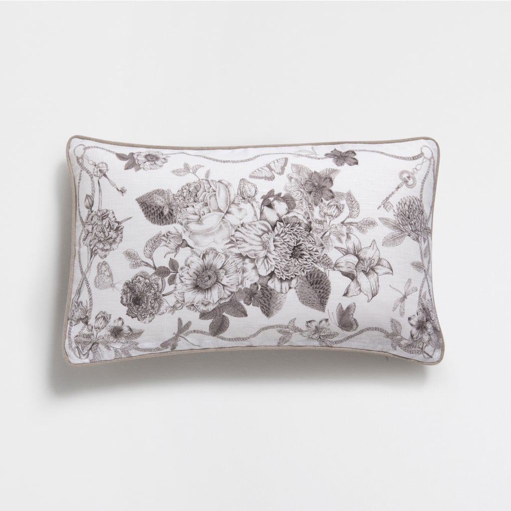 Floral Print Linen Cushion Cover ($29-$40)