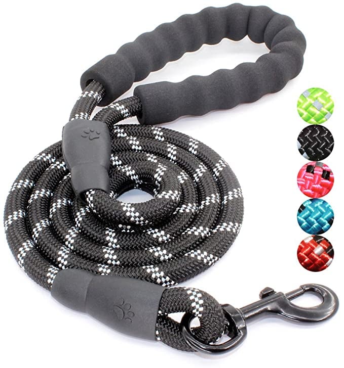 Baapet 5 FT Strong Dog Leash with Comfortable Padded Handle