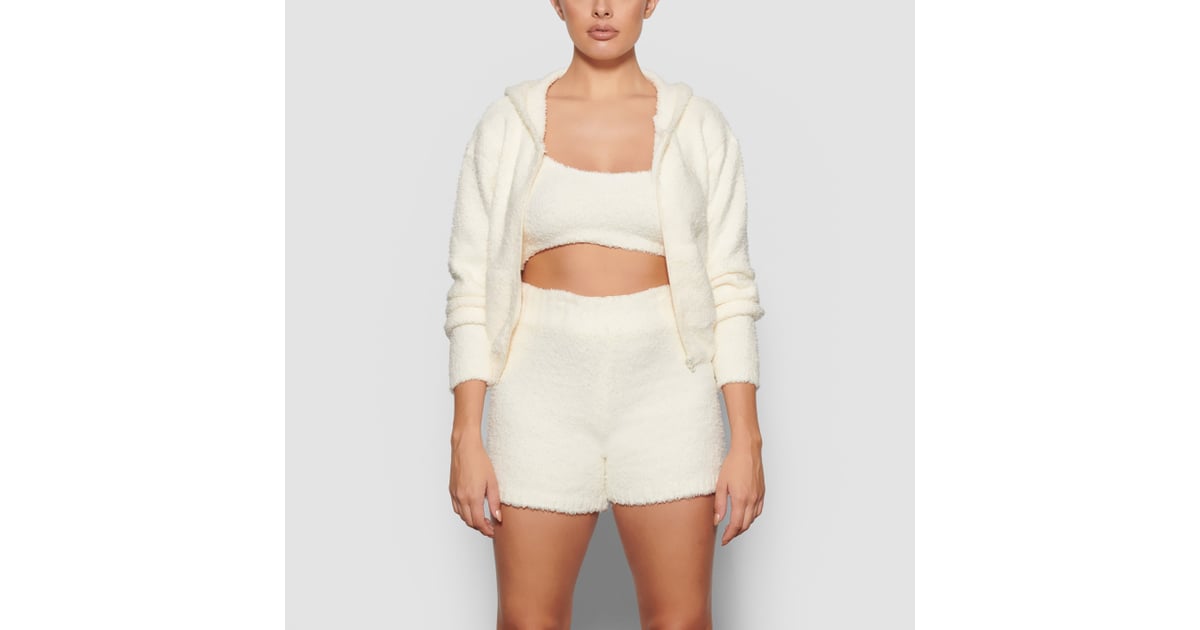 Skims Cozy Knit Zip Up Hoodie | Best Gifts From Kardashian ...