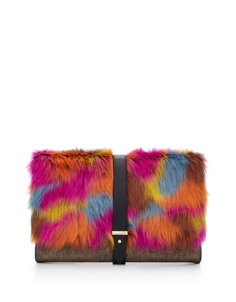 Sam Edelman Lucca Faux Fur Clutch ($198)