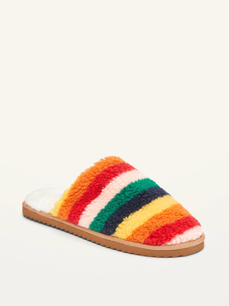 Old Navy Faux-Fur-Lined Sherpa Slippers