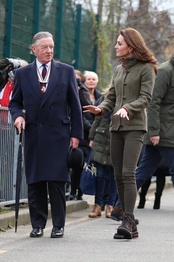 Kate Middleton Visits King Henry’s Walk Garden January 2019