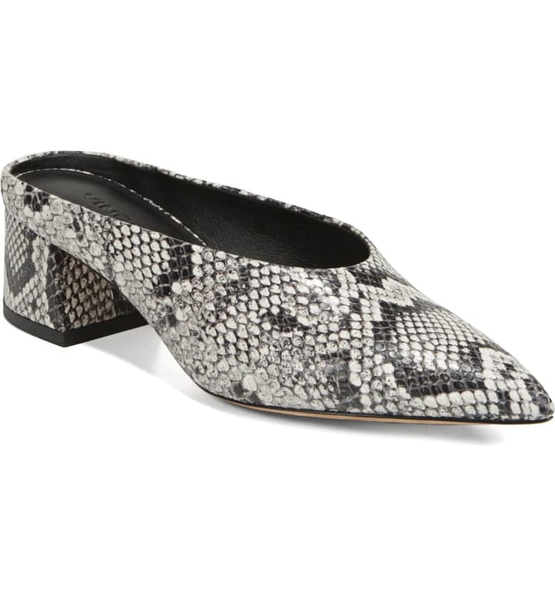 Vince Ralston Pointy Toe Mules