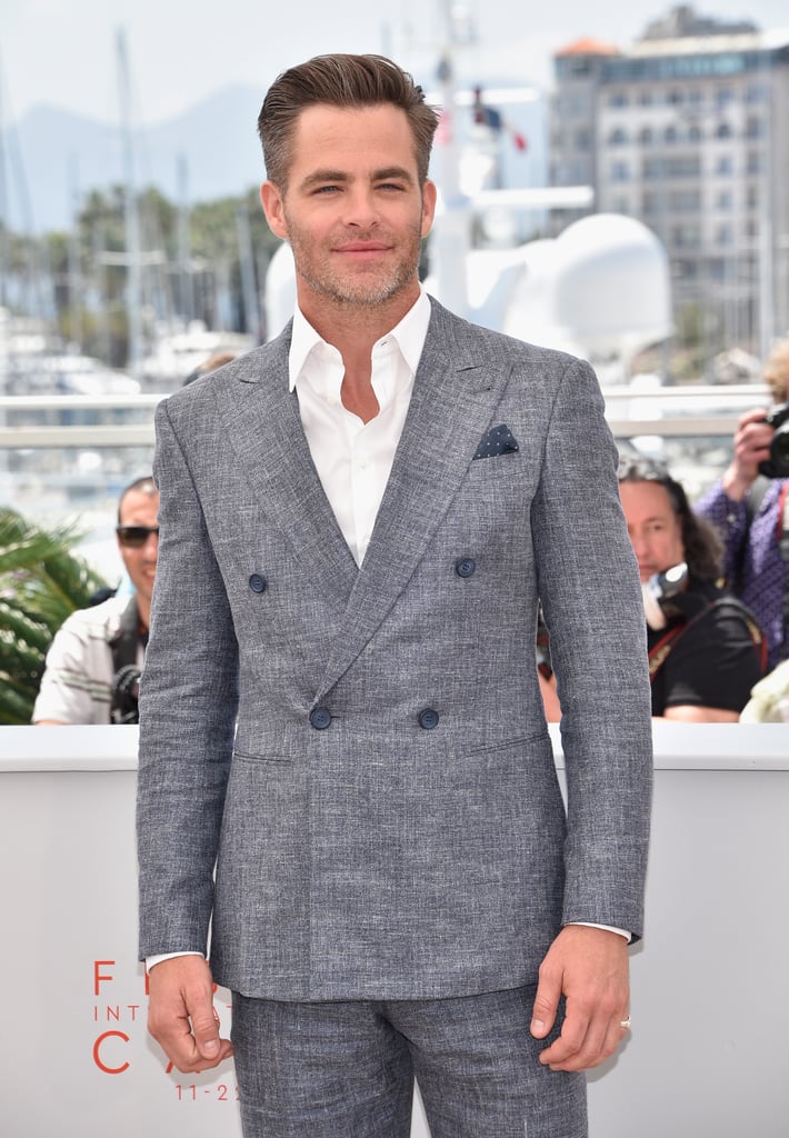 Chris Pine nearly blinded us with his gorgeous appearance in 2016.