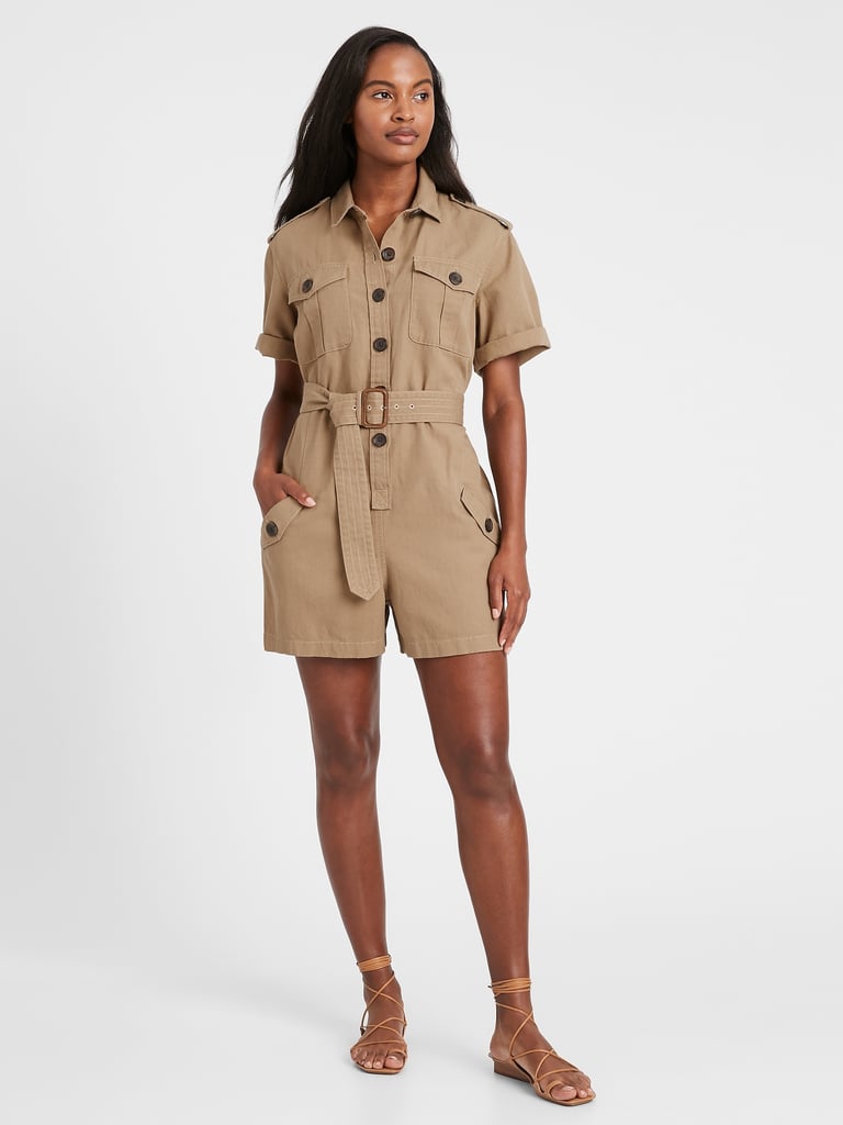 safari excursion romper fashion nova