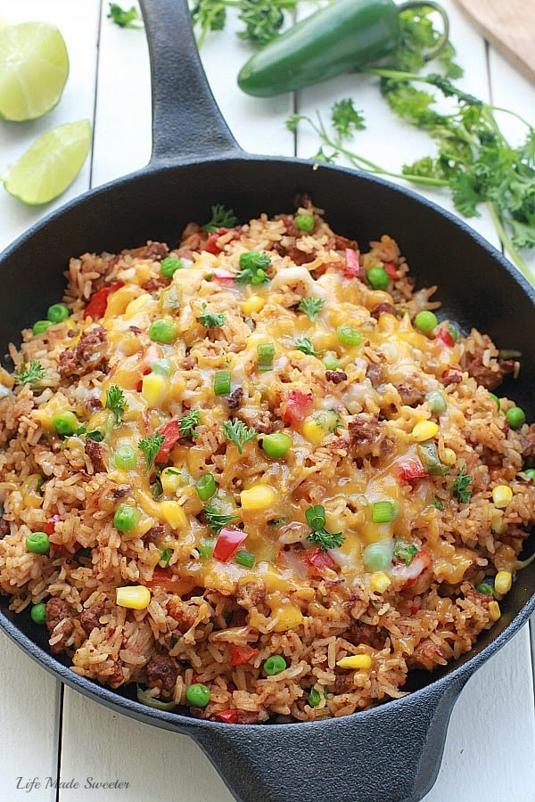 Mexican Rice Skillet