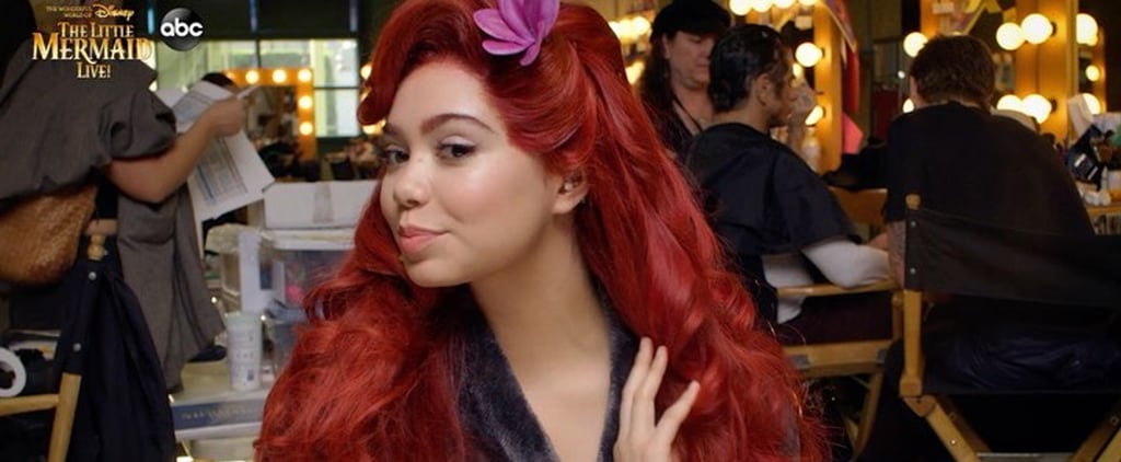 Watch Auli'i Cravalho Turn Into Ariel For The Little Mermaid