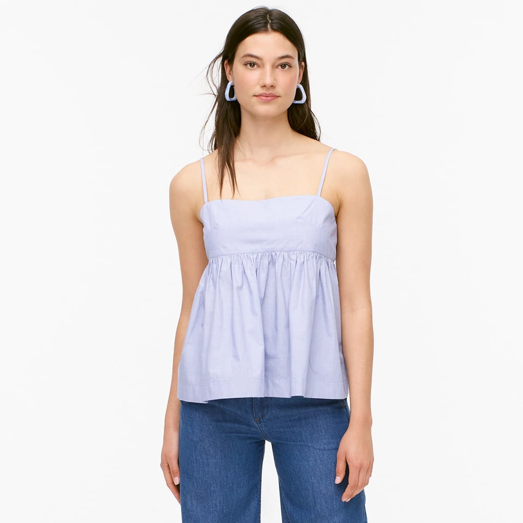 J.Crew End-on-end Cotton Camisole Top