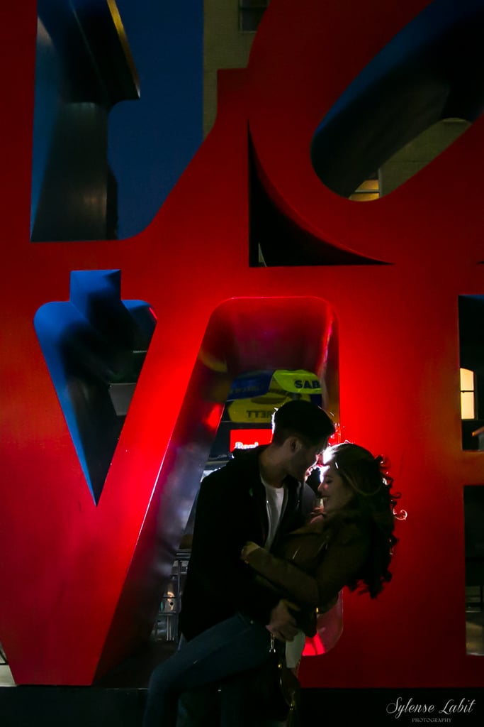 Christmas Engagement Photos in New York