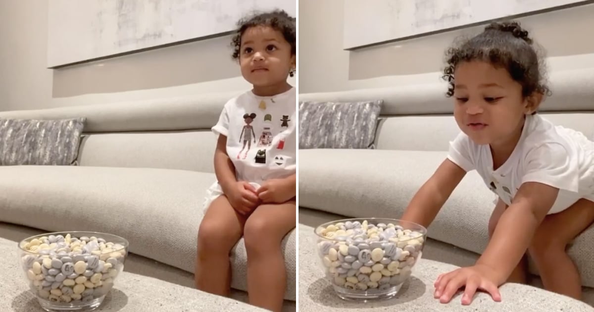 Watch Stormi Webster Pass Instagrams Candy Challenge  POPSUGAR Family