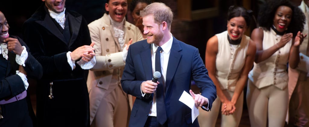 Prince Harry Actually Sang a Bit of Hamilton on Stage, and the Cast's Reaction Was Perfect