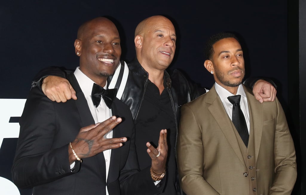 Pictured: Tyrese, Vin Diesel, and Ludacris