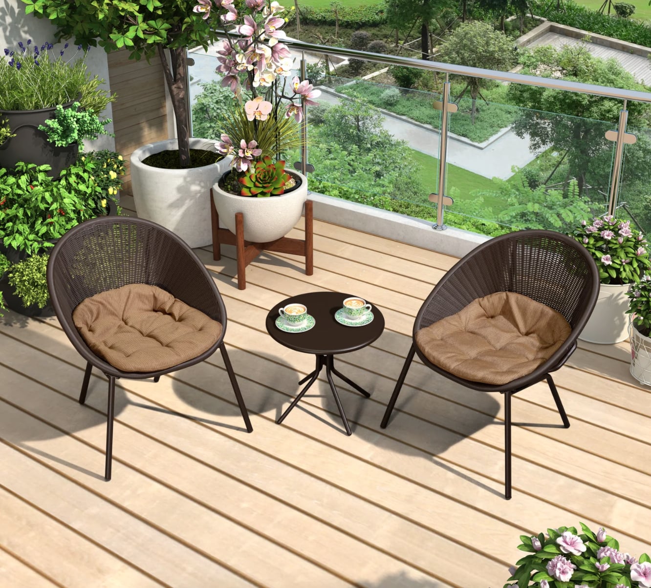 Worksop 3 piece bistro best sale set
