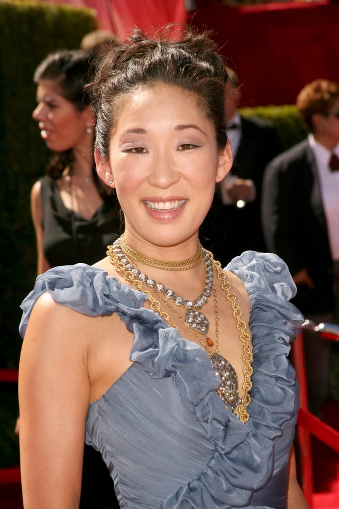 Sandra Oh, 2006 | The Best Hair and Makeup Looks From the Emmys