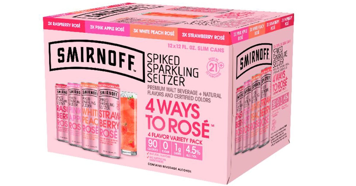 Smirnoff Spiked Sparkling Seltzer New Flavors 2019 | POPSUGAR Food