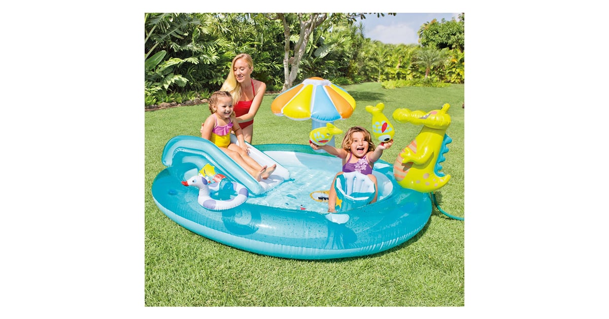 intex gator inflatable play center