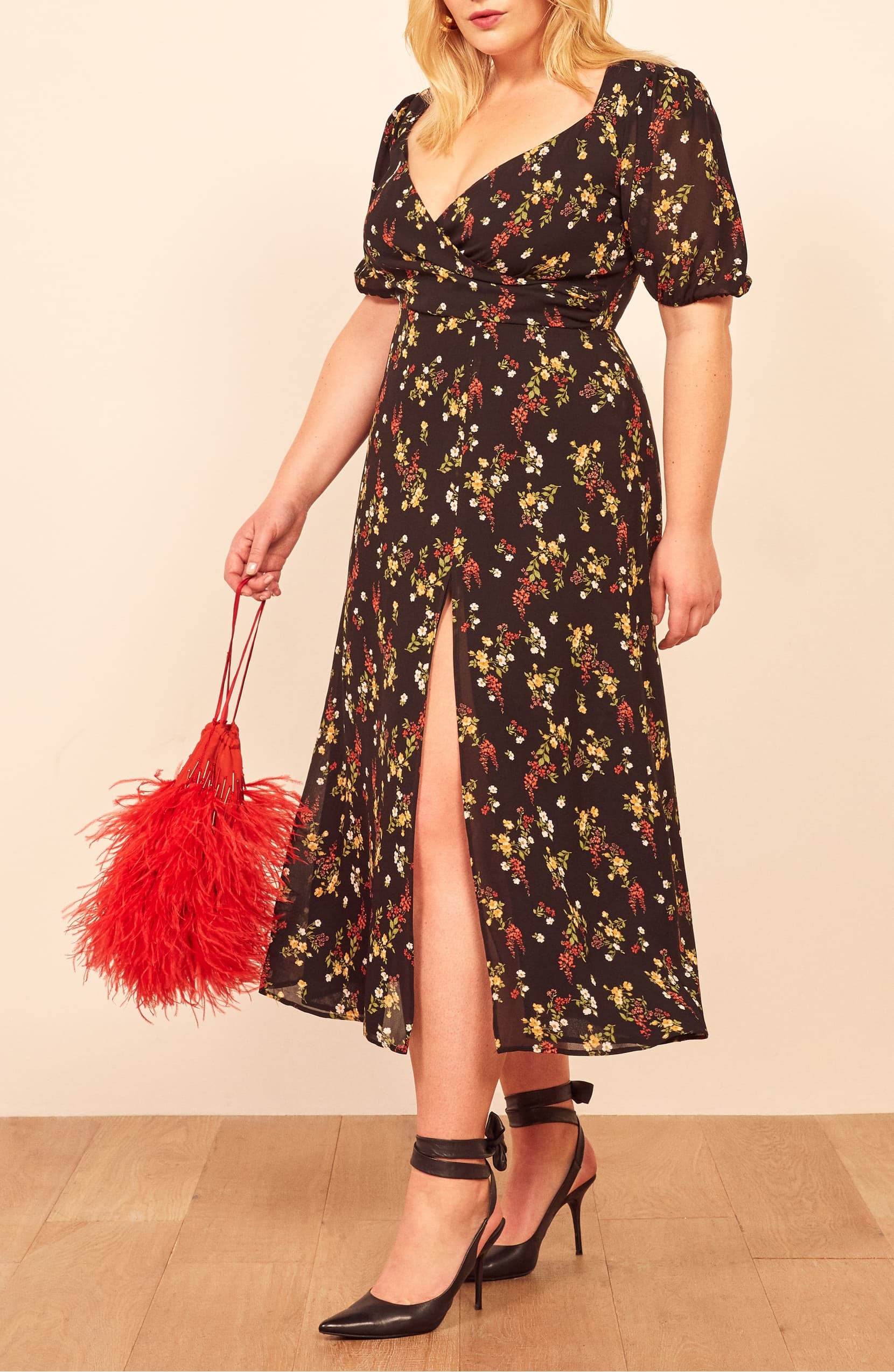 Reformation slit dress sale