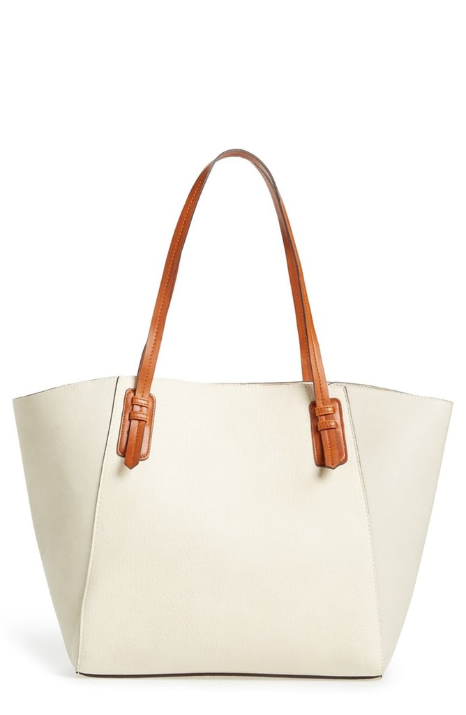 Sole Society Faux Leather Trapeze Tote ($60)