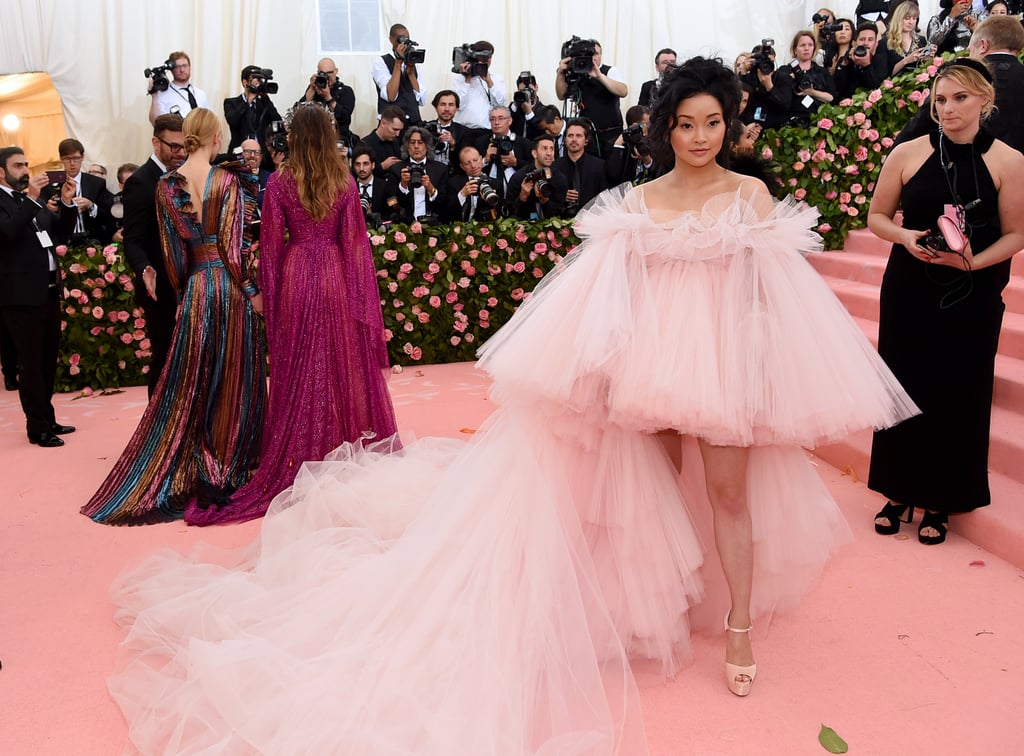 Lana Condor's Makeup and Hair at Met Gala 2019