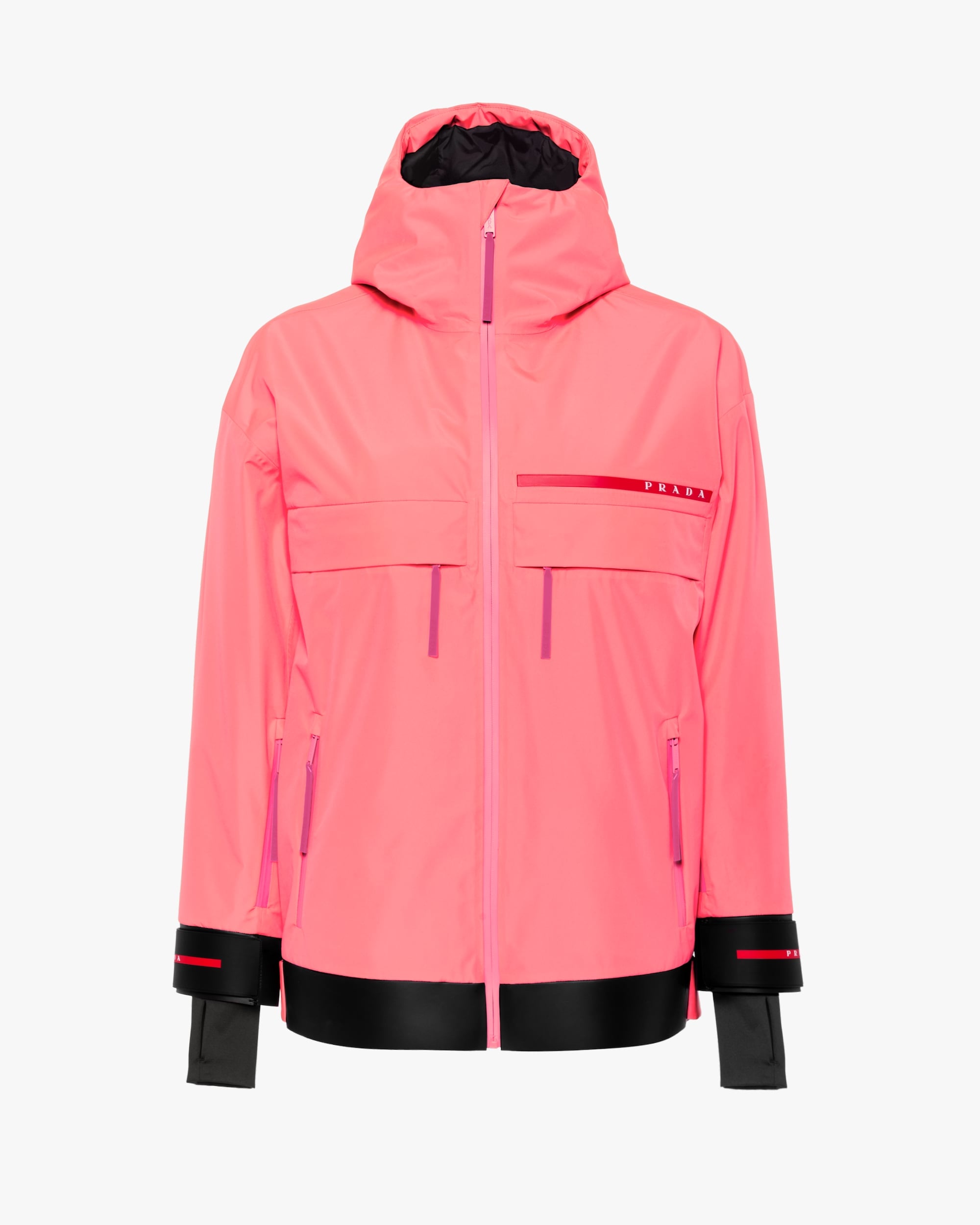 Prada Gore-Tex Snowboard Jacket in Fluo Pink | You Can Own Olympian Julia  Marino's Prada Snowboard For a Cool $3,600 | POPSUGAR Fitness Photo 3