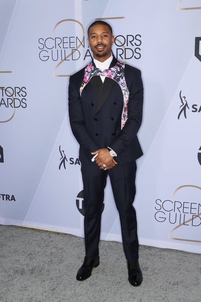 Michael B. Jordan at the 2019 SAG Awards