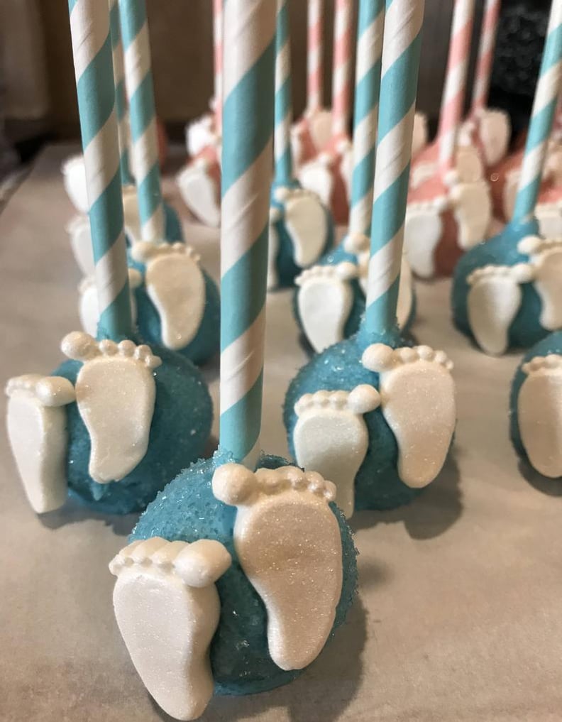 Baby Boy Shower Cake Pops exclusive at Cake Ballerina