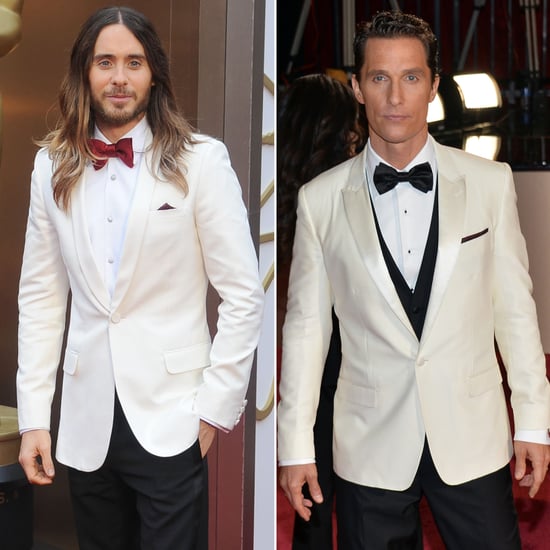 White Tuxedo Jacket Trend at Oscars 2014