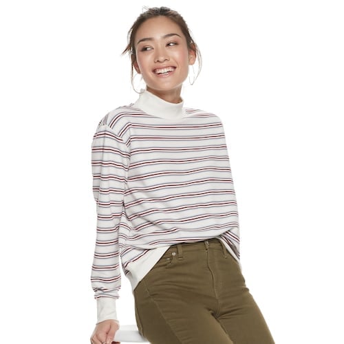 POPSUGAR Mock Neck Pullover