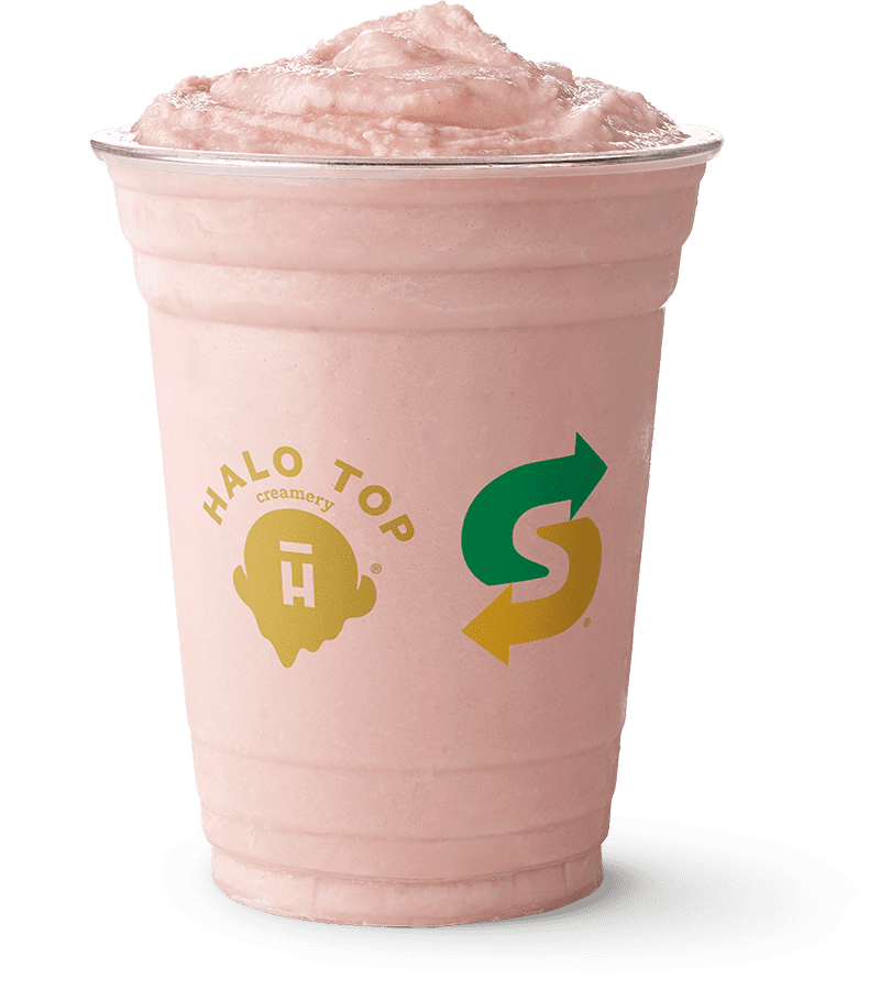 Halo Top Hand-Spun Strawberry Milkshake