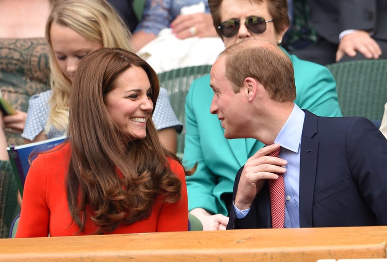 Kate and Will at Wimbledon 2015