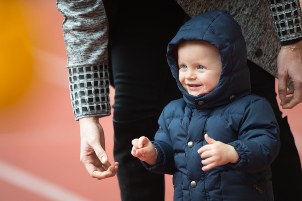 Princess Charlene of Monaco at Rugby Match With Jacques 2016