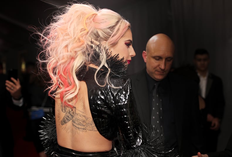 Lady Gaga at the 2017 Grammy Awards