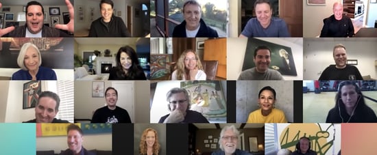 The Karate Kid Cast Reunion With Josh Gad | Video