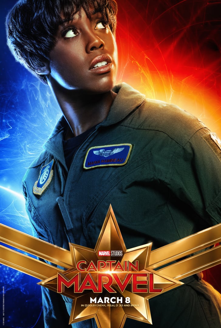 Lashana Lynch As Maria Rambeau Captain Marvel Character Posters Popsugar Entertainment Photo 6 