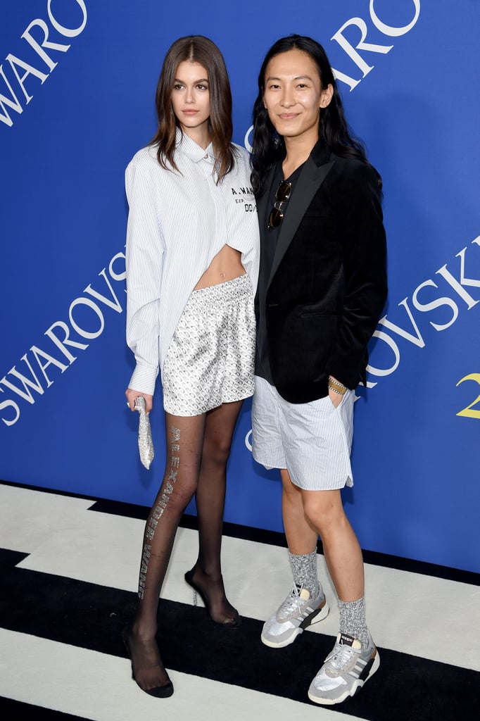 Kaia Gerber Wearing Alexander Wang at the CFDA Awards 2018