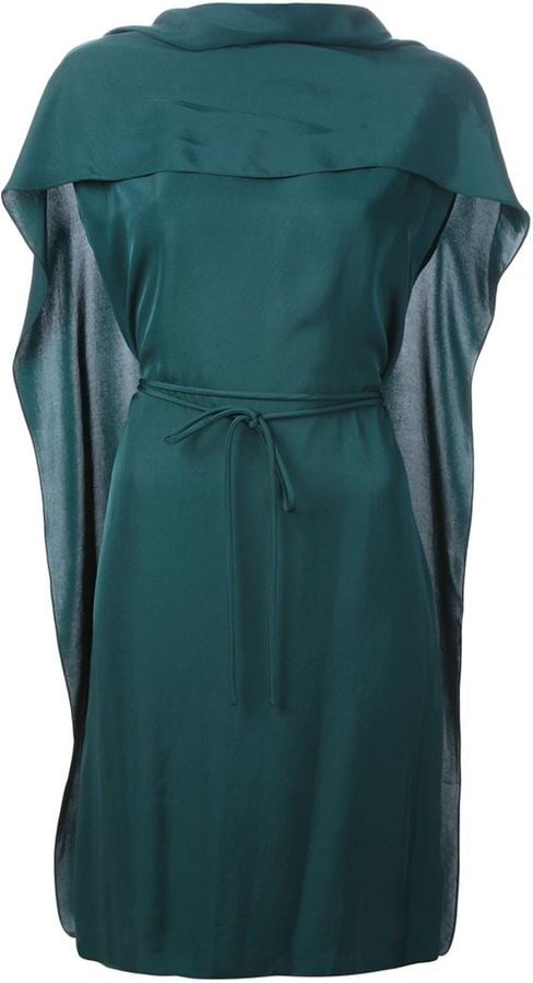 Lanvin Cape Back Dress