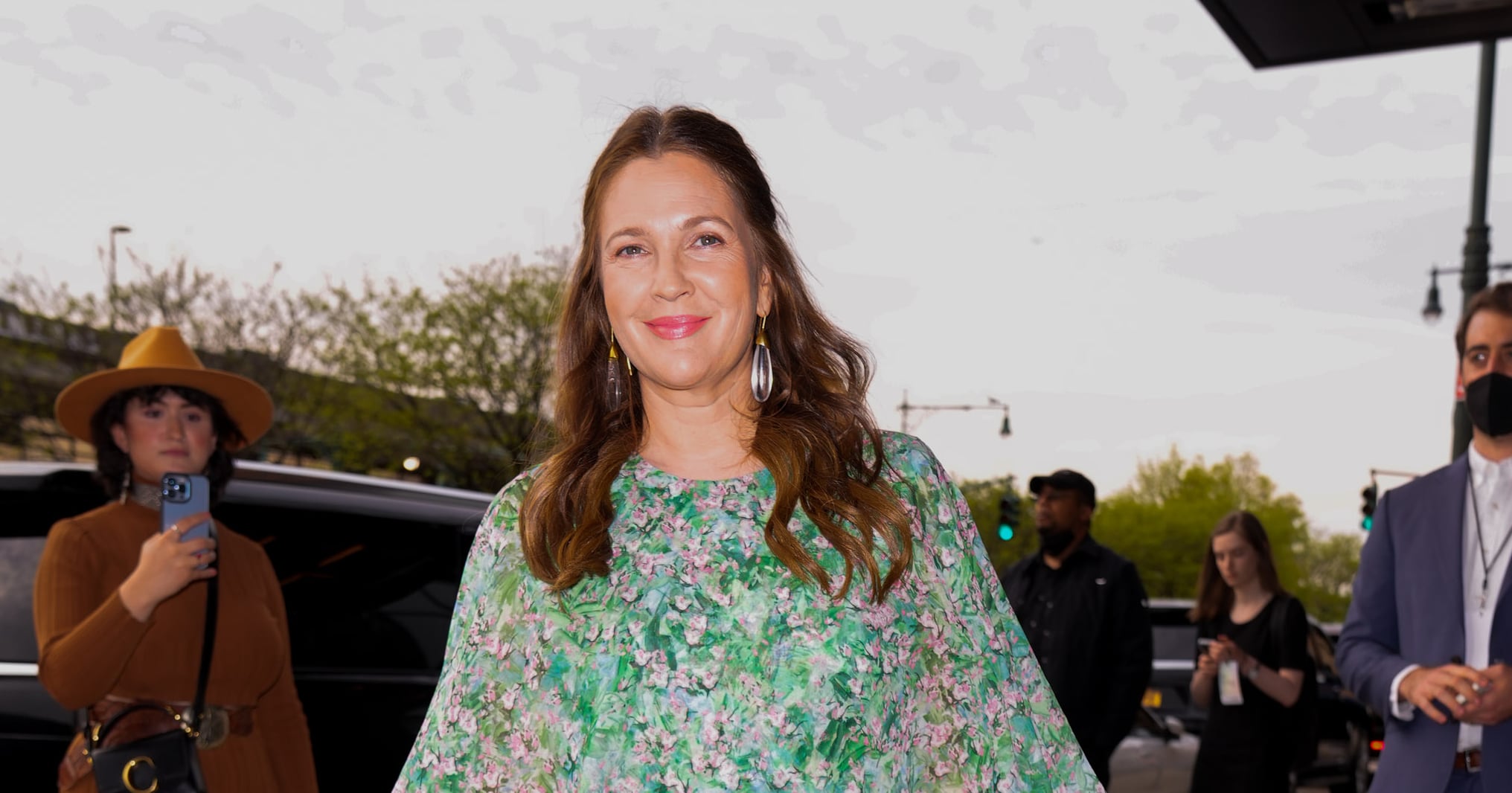 Drew Barrymore Enjoys the Rain in This Viral TikTok Video POPSUGAR