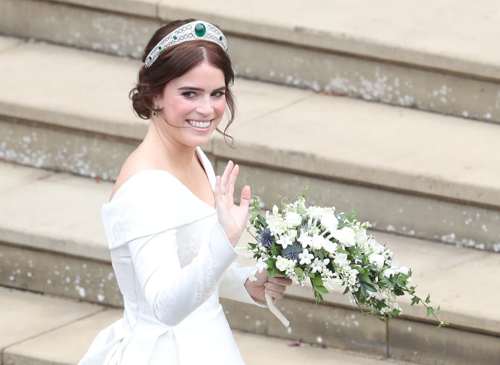 Princess Eugenie Tiara on Her Wedding Day