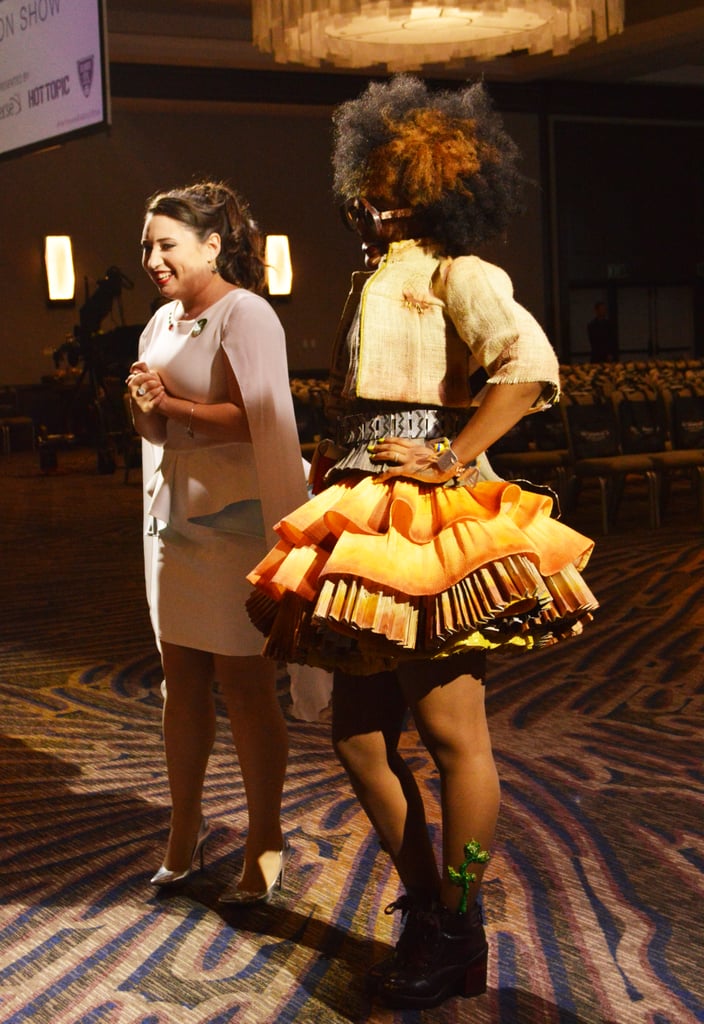 Backstage at Her Universe Fashion Show 2016