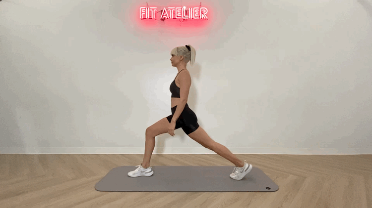 Lunge Extension to Leg Extension Combination