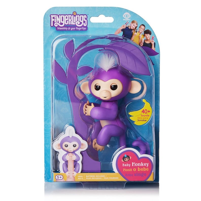 WowWee Fingerlings Purple Monkey