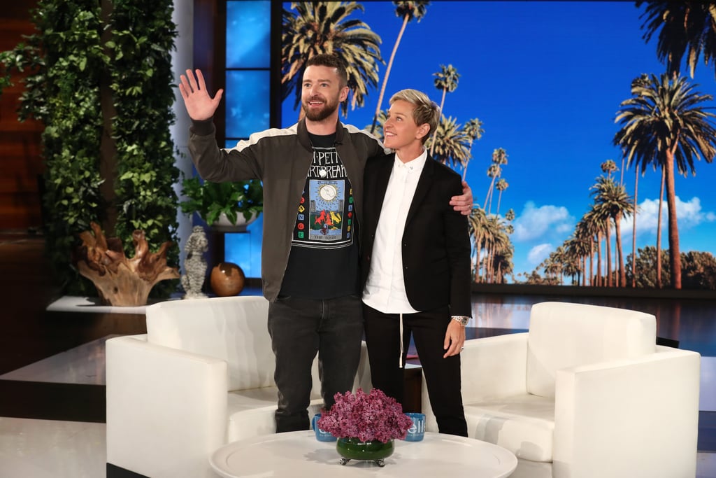 After Justin appeared on Ellen's show in May 2018, she shared a picture of the pair on Instagram, writing, "I [heart] JT. So much."