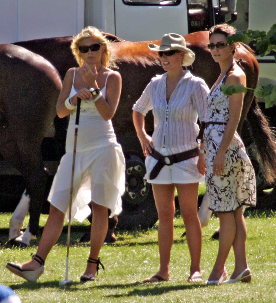Kate Middleton and Zara Tindall at the Rundle Cup in 2006
