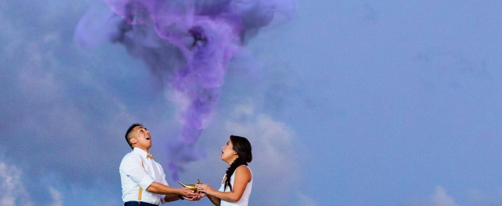 Aladdin-Themed Wedding Anniversary Photo Shoot