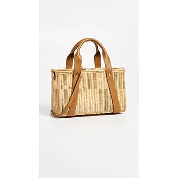 Angelina Jolie Delvaux Woven Box Bag 2019