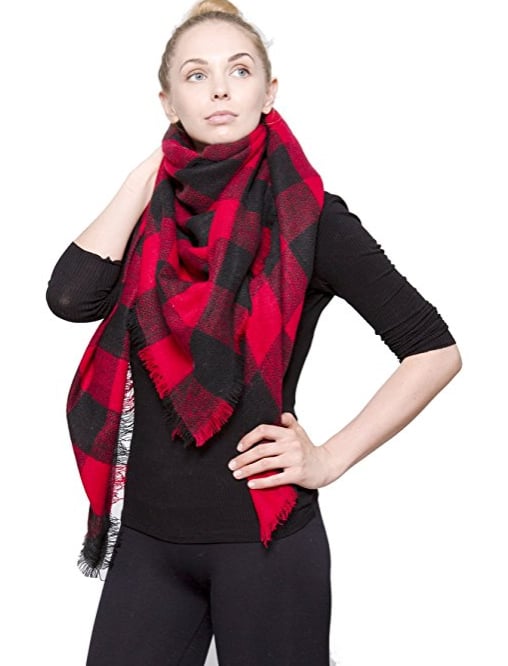 BYOS Tartan Plaid Scarf Scarves on Amazon POPSUGAR Fashion Photo 12