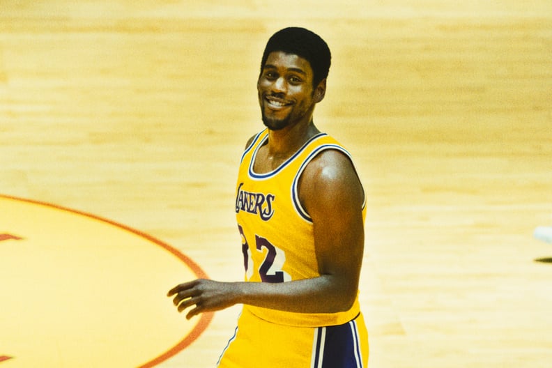 Quincy Isaiah as Earvin "Magic" Johnson in "Winning Time"