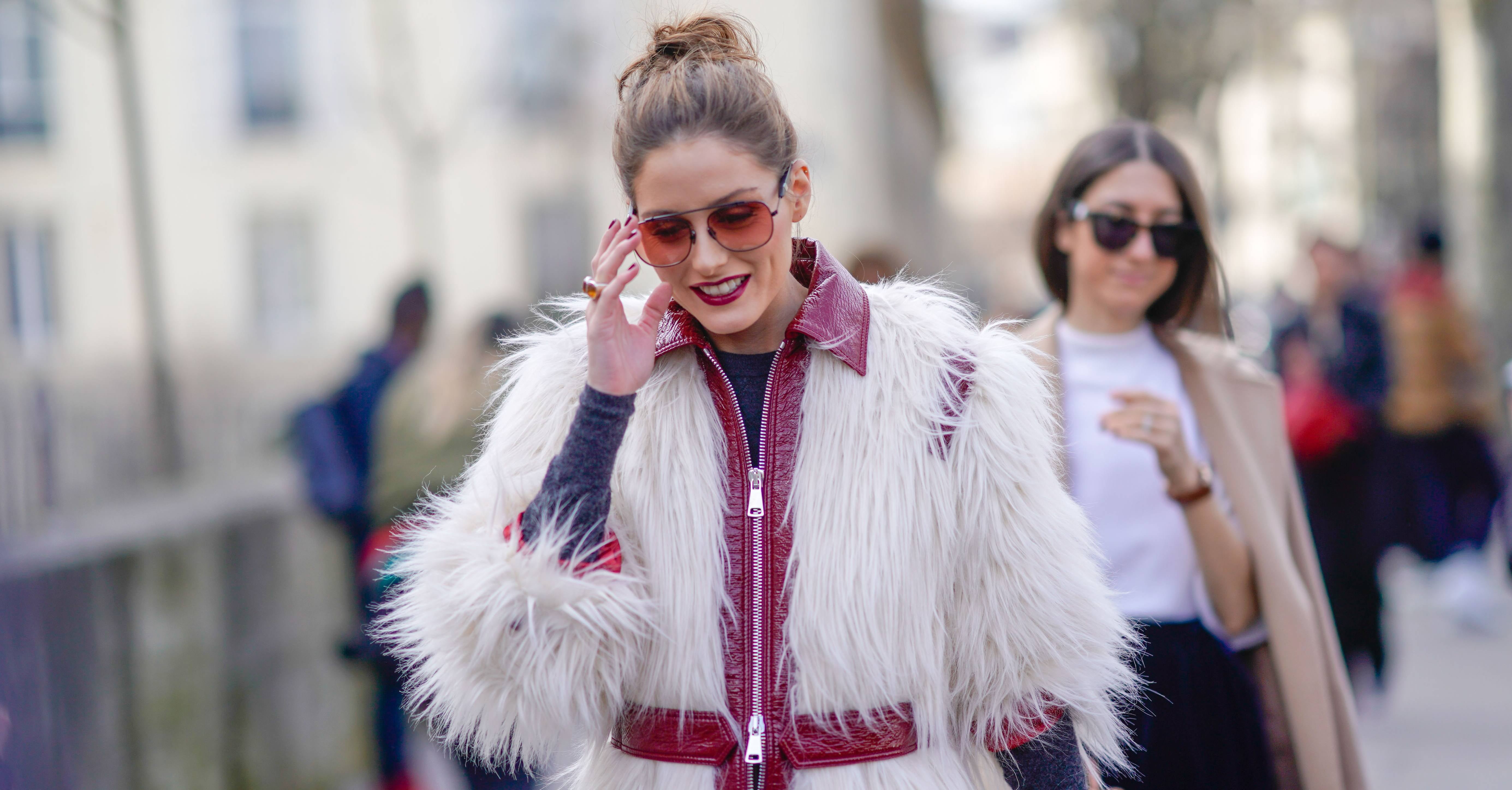 Olivia Palermo Outfits at Fashion Week Fall 2018 | POPSUGAR Fashion