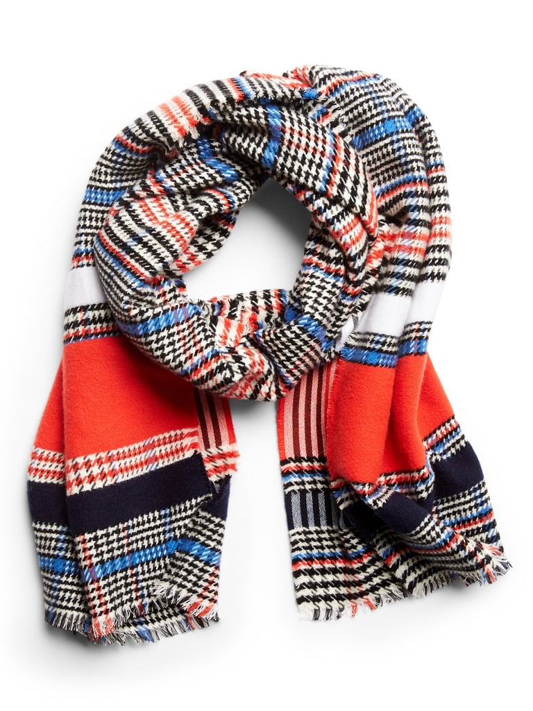 Plaid Blanket Scarf